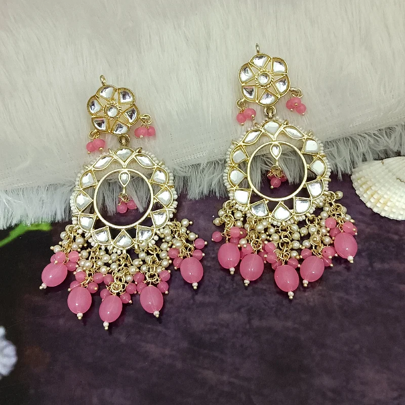 women’s multicolor earrings-Darshana Jewels Gold Plated Dangler Earrings