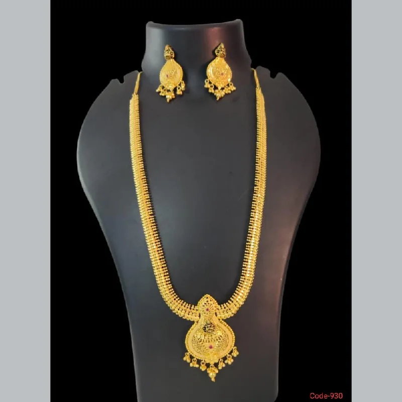 women’s long chain necklaces-Pari Art Jewellery Forming Long Necklace Set