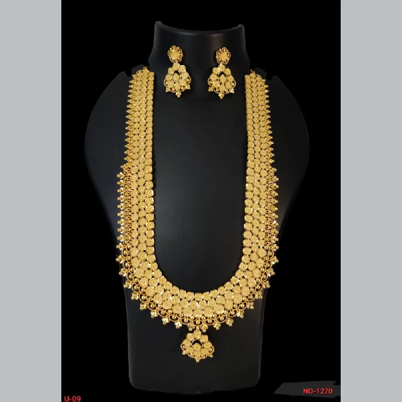 women’s antique necklaces-Pari Art Jewellery Forming Long Necklace Set