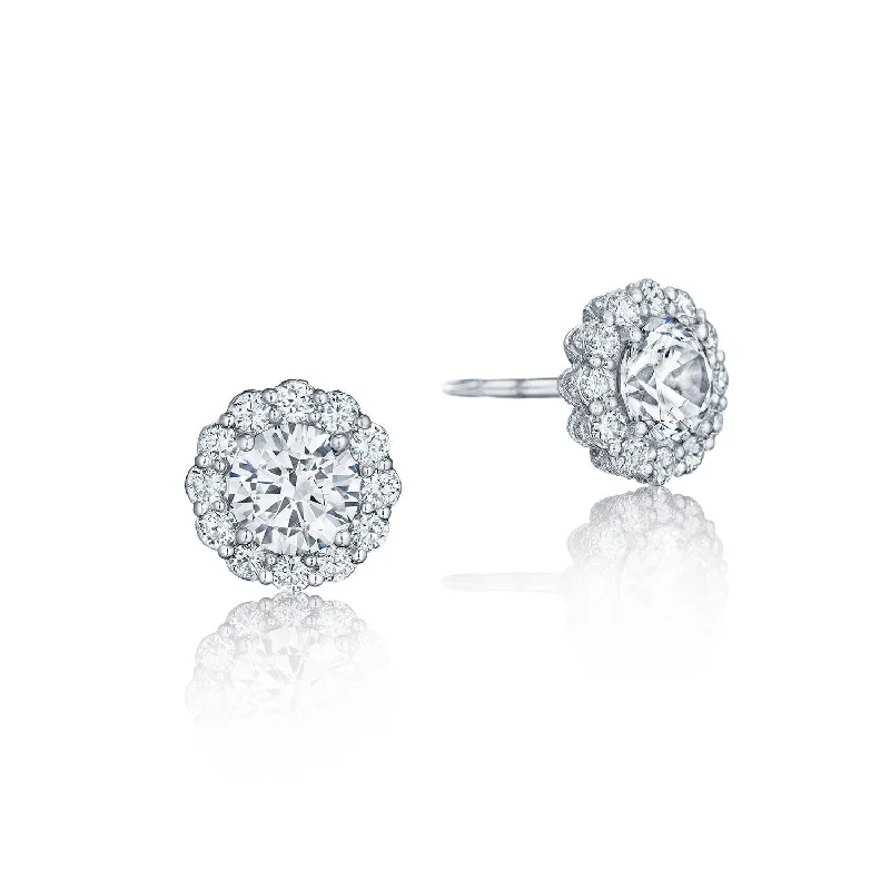 women’s drop earrings-TACORI Bloom | Full Bloom Diamond Stud Earrings FE803RD5