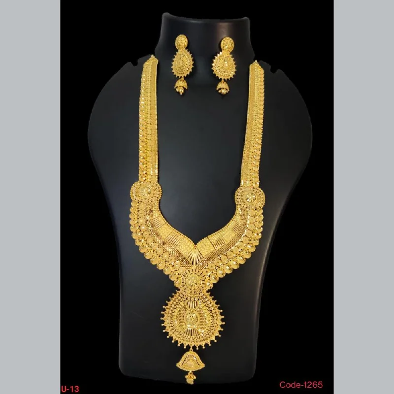 women’s pendant necklaces-Pari Art Jewellery Forming Long Necklace Set