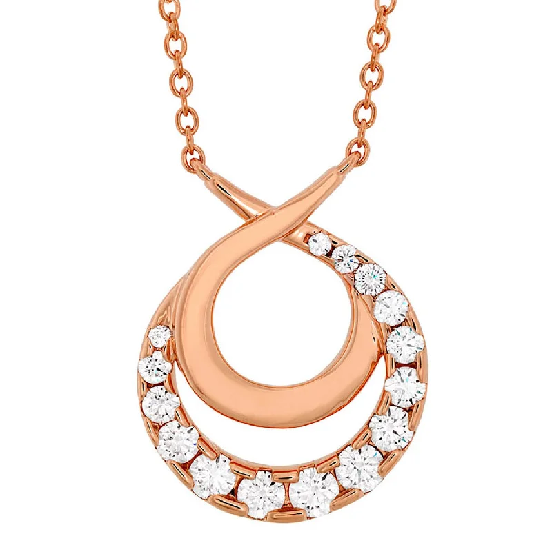 women’s adjustable gold necklaces-Optima Double Circle Necklace