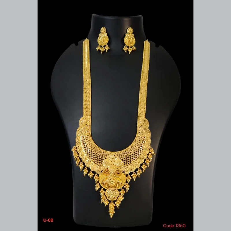 women’s twisted necklaces-Pari Art Jewellery Forming Long Necklace Set