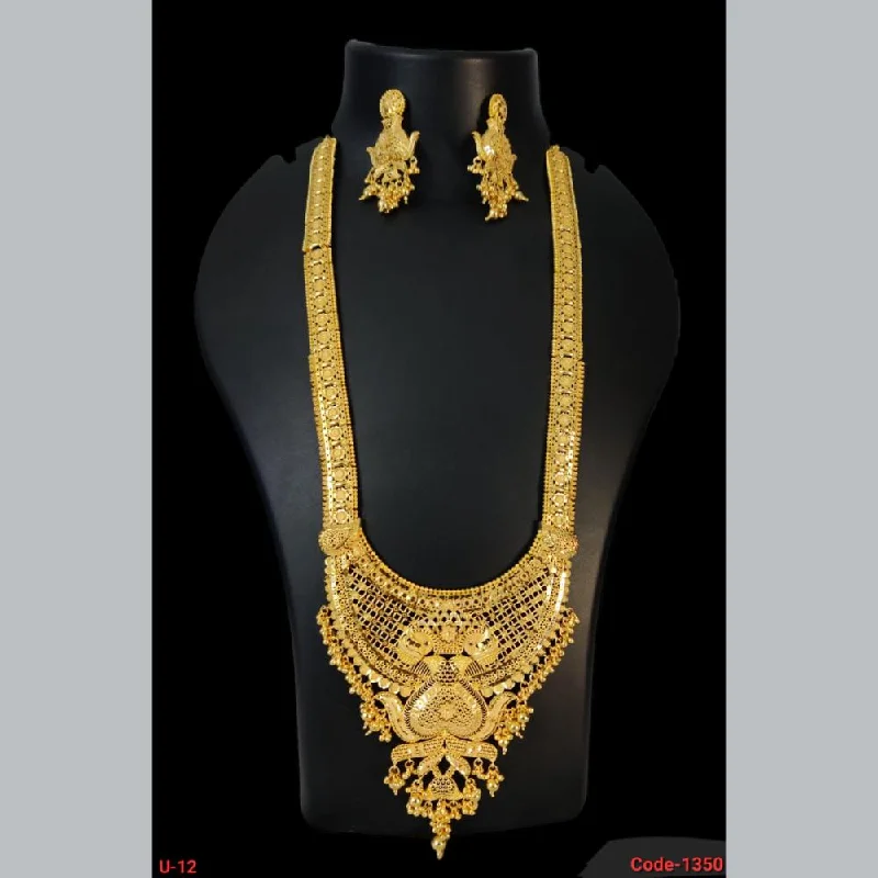 women’s vintage necklaces-Pari Art Jewellery Forming Long Necklace Set