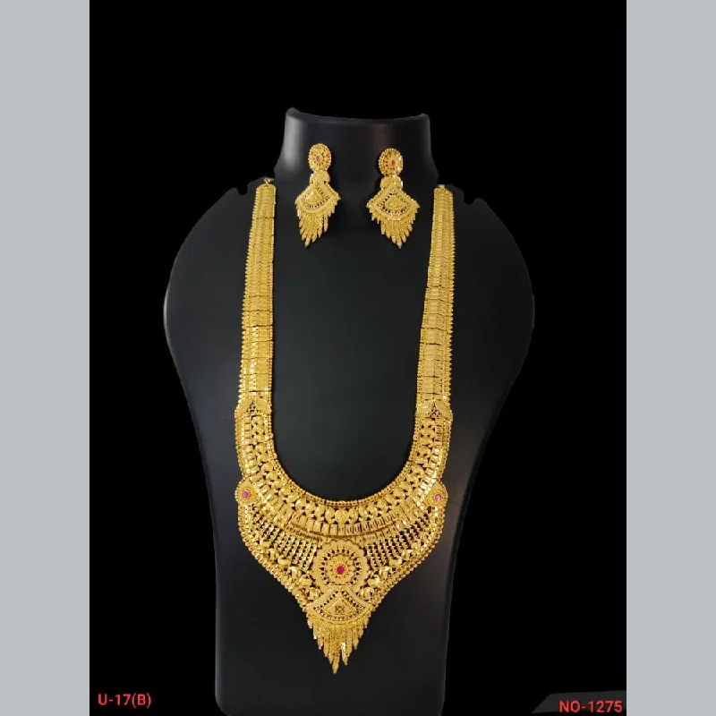 women’s birthday gift necklaces-Pari Art Jewellery Forming Long Necklace Set