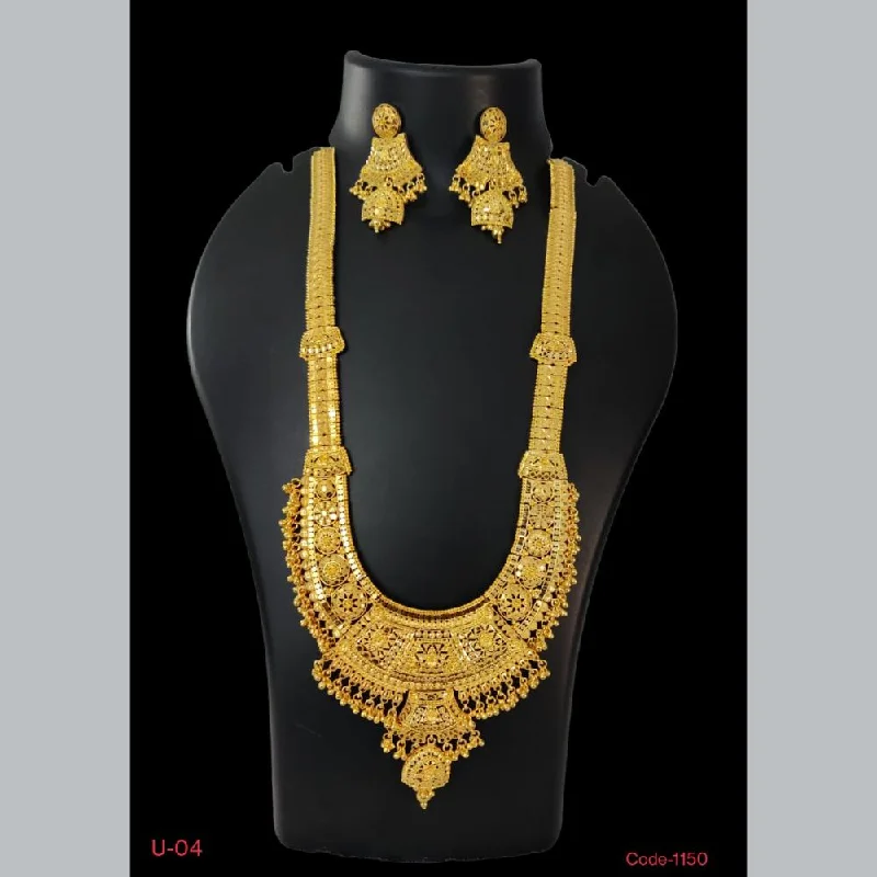 women’s elegant necklaces-Pari Art Jewellery Forming Long Necklace Set