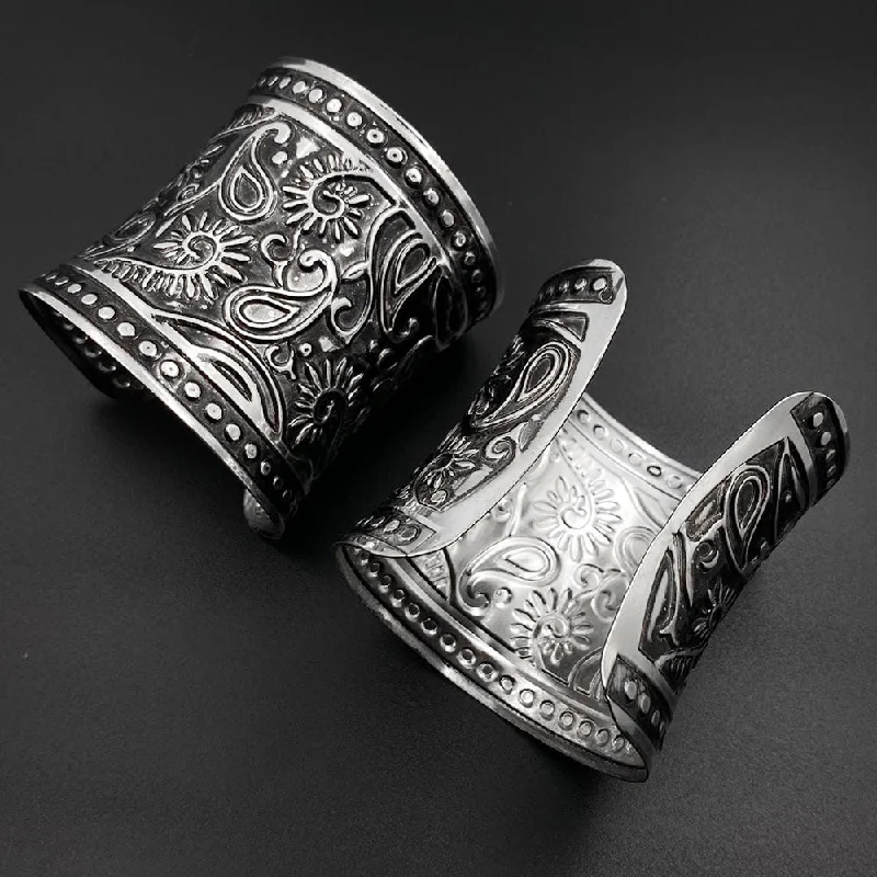 women’s wedding bracelets-Manisha Jewellery Oxidised Plated Kada