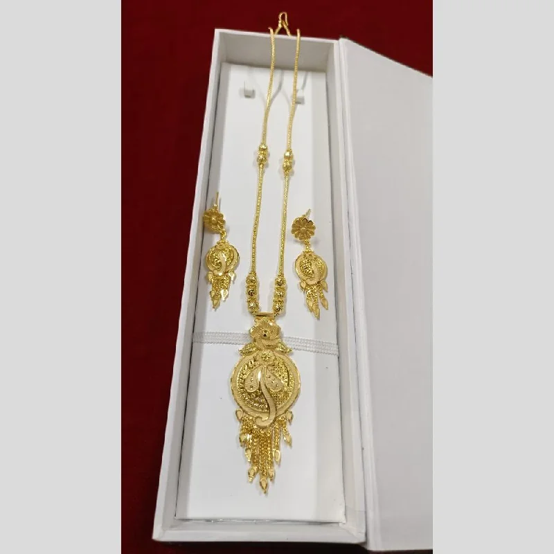 women’s butterfly necklaces-Pari Art Jewellery Forming Long Necklace Set