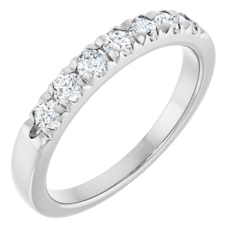 women’s bridal rings-14K White 3/8 CTW Lab-Grown Diamond Anniversary Band