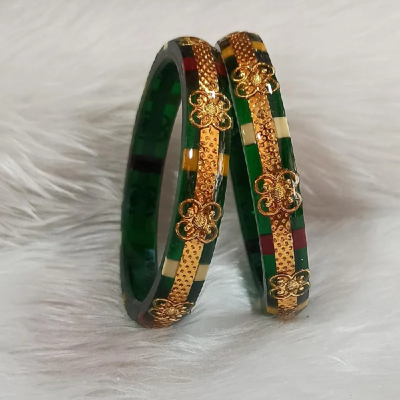 women’s tennis bangles-Manisha Jewellery Acrylic Bangles Set