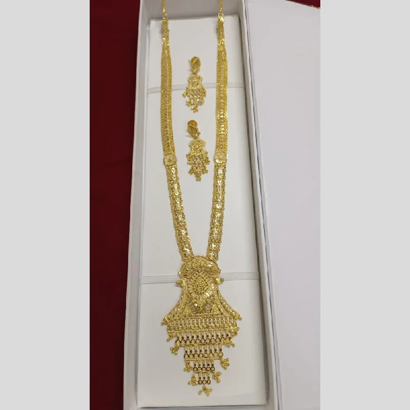 women’s silver chain necklaces-Pari Art Jewellery Forming Long Necklace Set