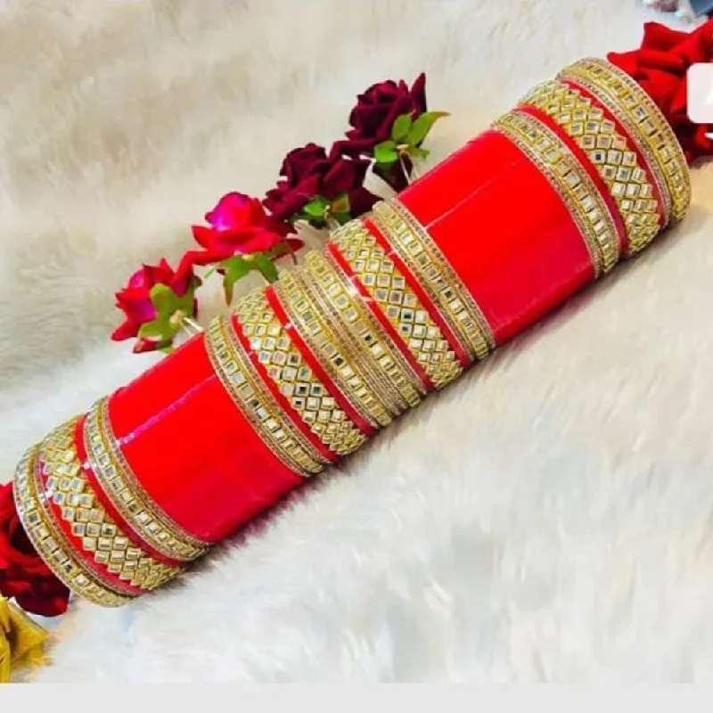 women’s leather bangles-Manisha Jewellery Acrylic Bangles Set